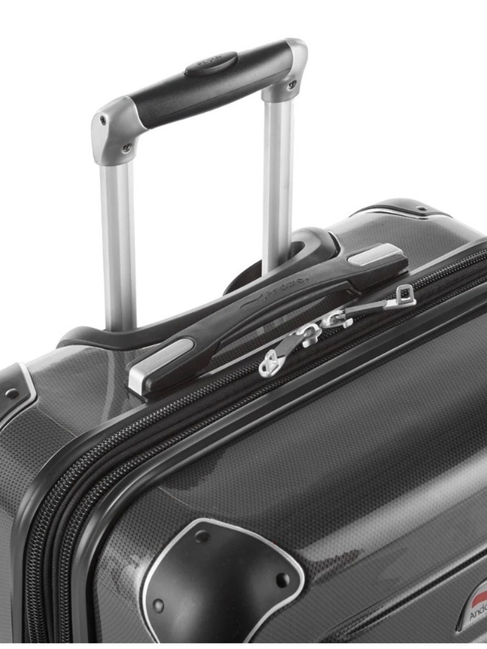 Suitcase Large NEW Black Hard-Shell Luggage 29" Exp. Hardside Spinner - Picture 2 of 10